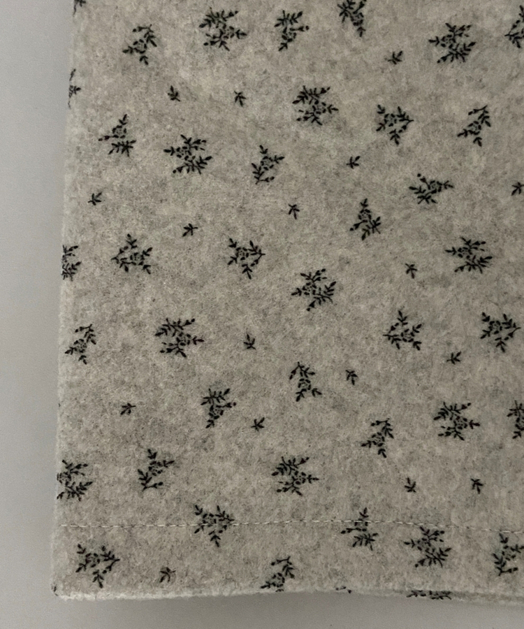 バルーンフレアフラワードットミディスカート