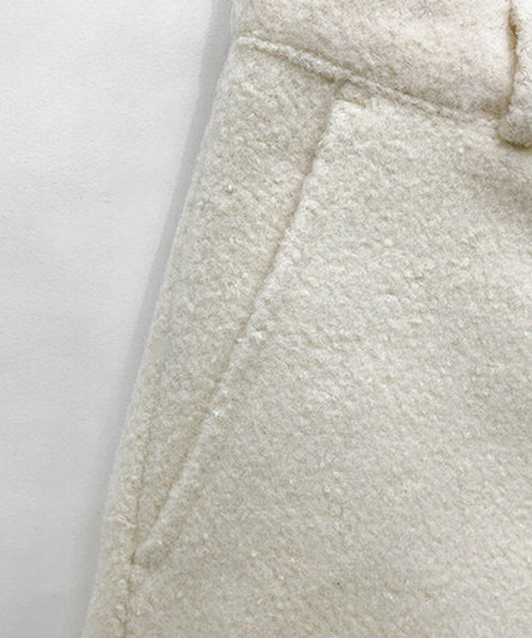 ウールハーフショートパンツ