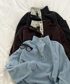 ハイネックスナップボタンピンフリーストレーナー