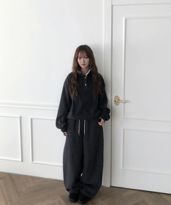 ハイネックスナップボタンピンフリーストレーナー CHARCOAL