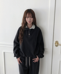 ハイネックスナップボタンピンフリーストレーナー CHARCOAL