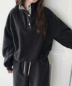 ハイネックスナップボタンピンフリーストレーナー CHARCOAL