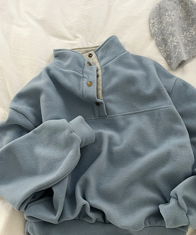 ハイネックスナップボタンピンフリーストレーナー