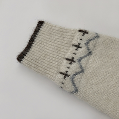 マシュマロノルディックニットカーディガン