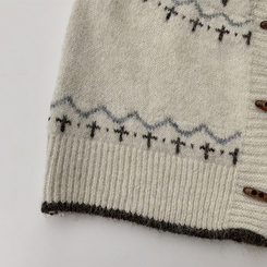 マシュマロノルディックニットカーディガン