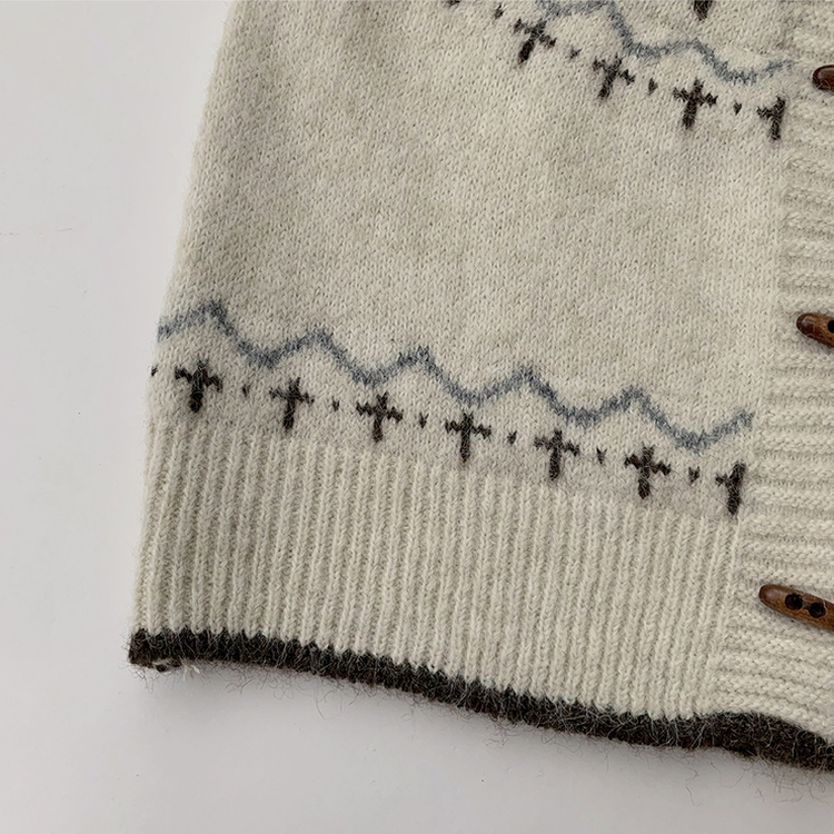 マシュマロノルディックニットカーディガン