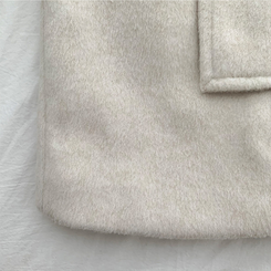 ダブルボタンキルティングショートコート