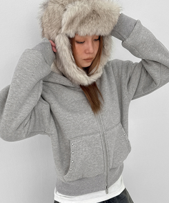 ウィンターファーパトラッパーハット BEIGE