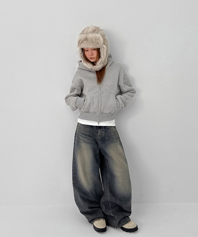 ウィンターファーパトラッパーハット BEIGE