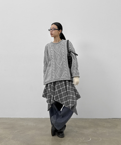 グニットタッチ手袋(9color) IVORY