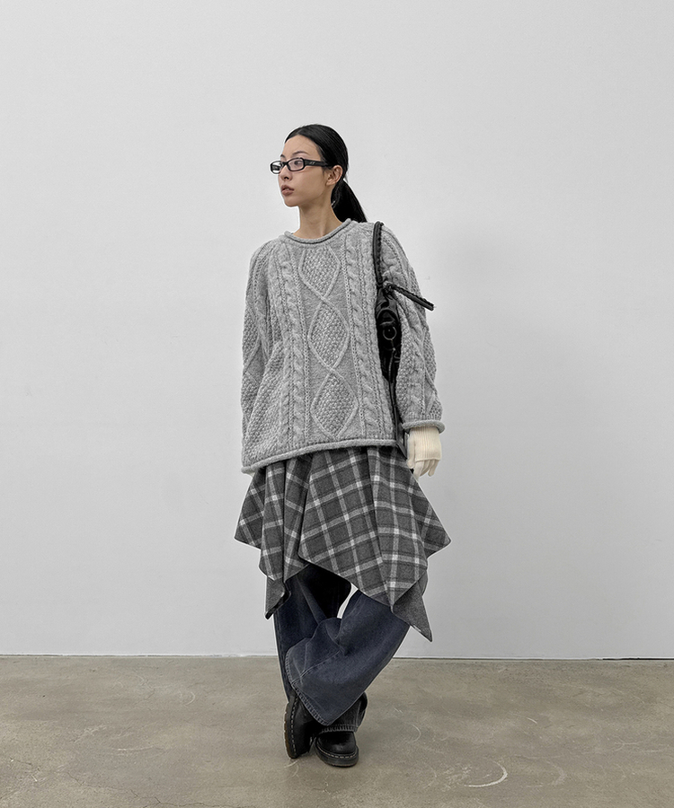 グニットタッチ手袋(9color) IVORY