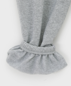 【起毛】フリルバンディングジョガーパンツ