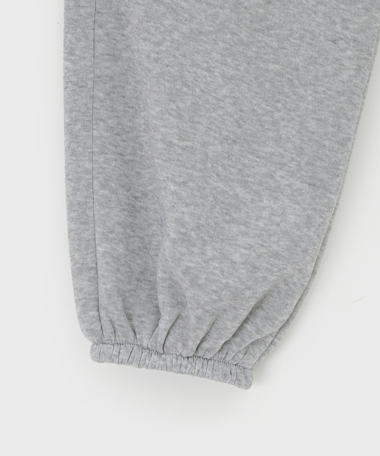 【起毛】フリルバンディングジョガーパンツ