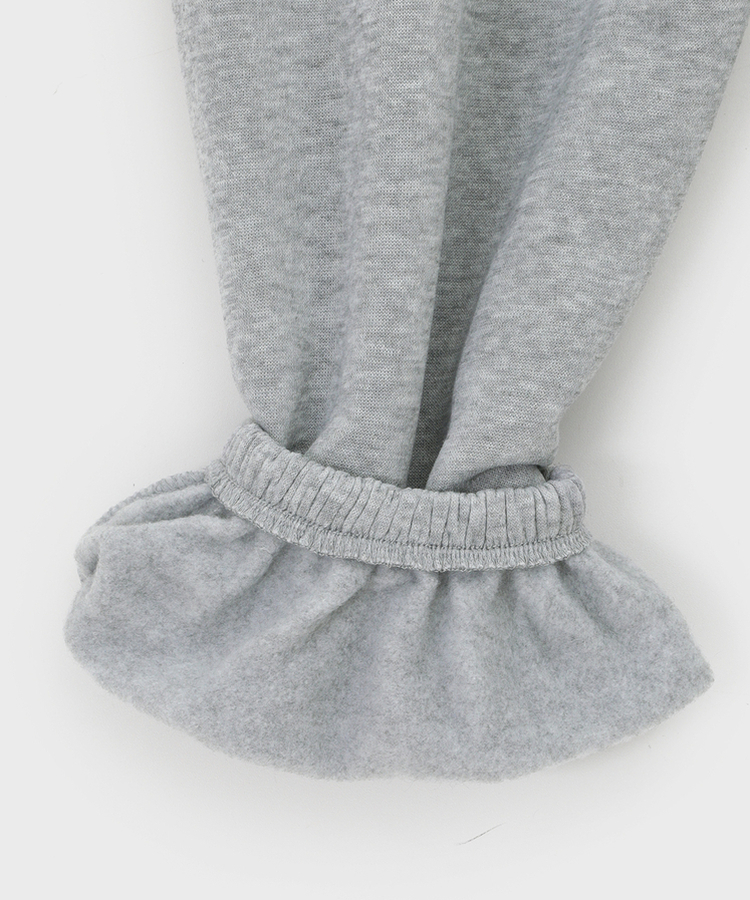 【起毛】フリルバンディングジョガーパンツ