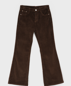 コーデュロイブーツカットパンツ