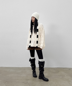 コーデュロイローウエストショートパンツ BROWN