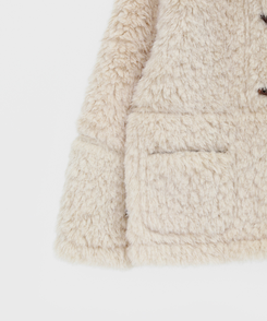 リバーシブルムスタンハーフジャケット