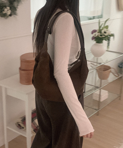 ウェーブタートルネック長袖Tシャツ(5color) IVORY