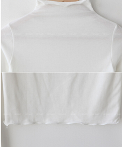 ウェーブタートルネック長袖Tシャツ(5color)