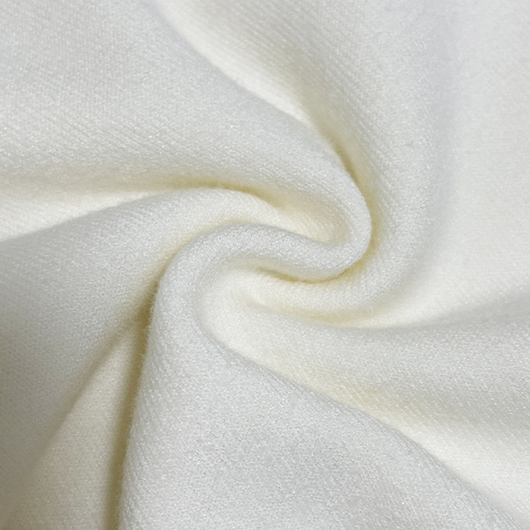 【起毛】ハーフハイネックミンクニット