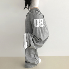 08ダブルピンタックワイドジョガートレーニングパンツ｜トレーニング