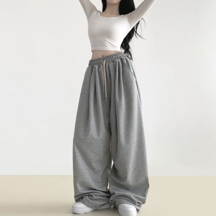 08ダブルピンタックワイドジョガートレーニングパンツ｜トレーニング