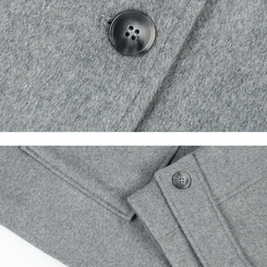 フードウールショートコート