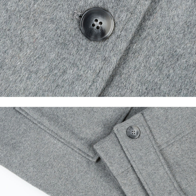 フードウールショートコート