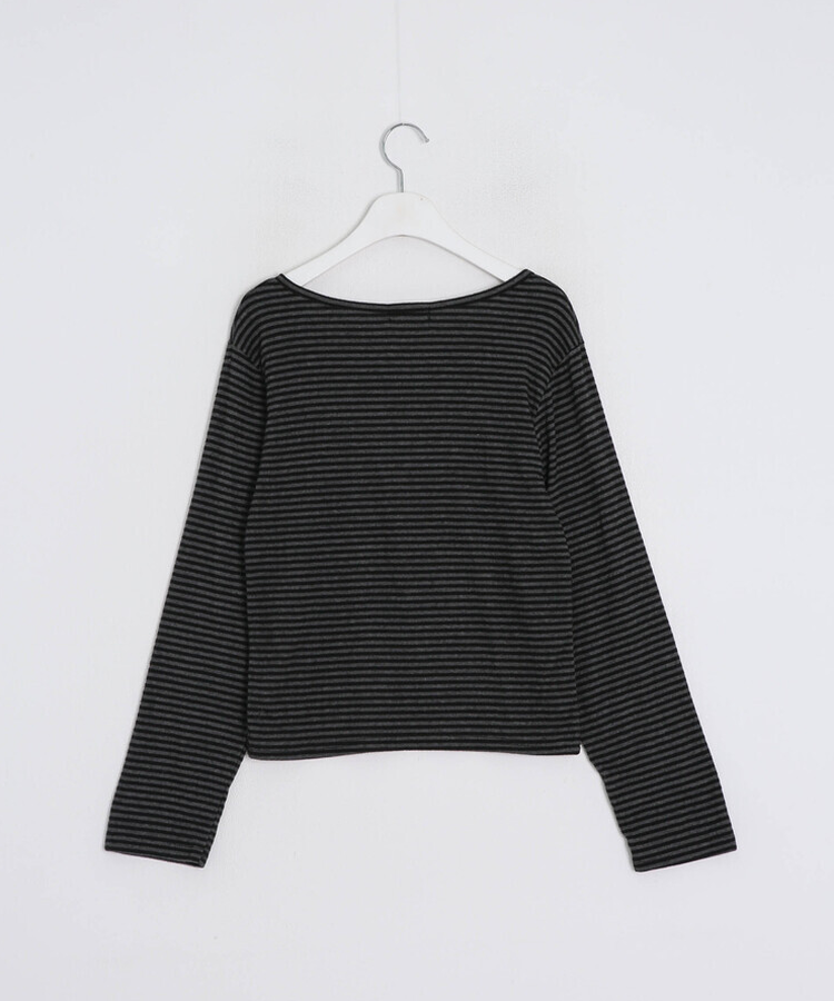 ストライプ長袖Tシャツ