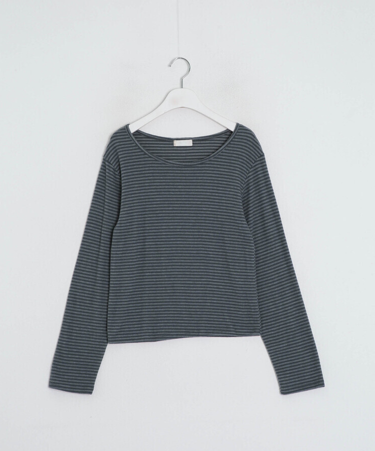 ストライプ長袖Tシャツ