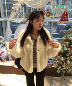 ストライプ長袖Tシャツ BLACK