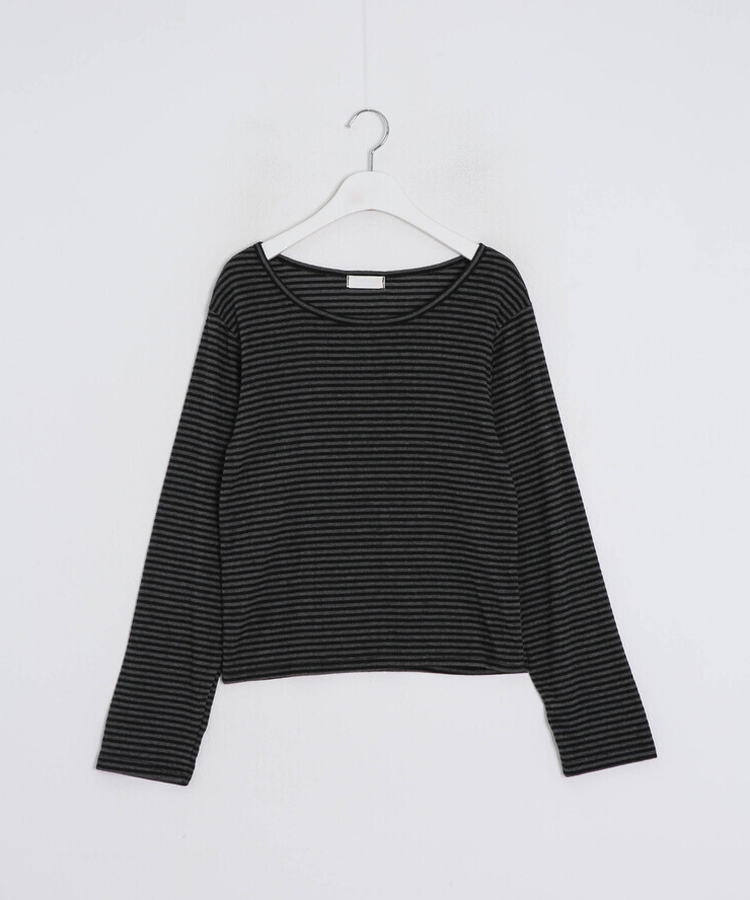 ストライプ長袖Tシャツ