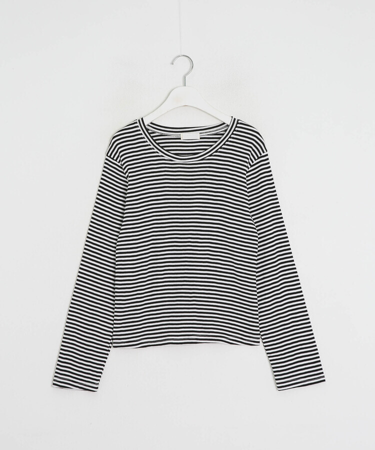 ストライプ長袖Tシャツ