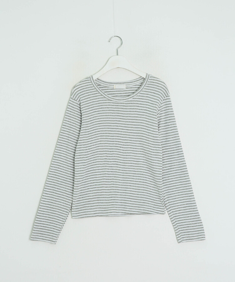 ストライプ長袖Tシャツ
