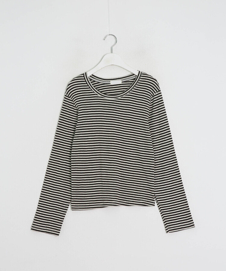 ストライプ長袖Tシャツ