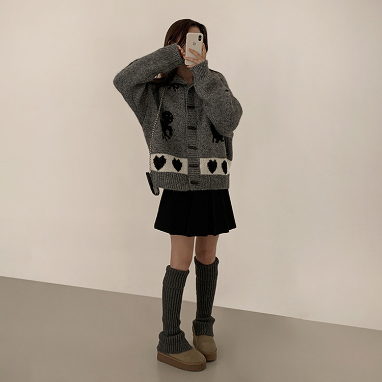 포른 벨트 플리츠 치마 블랙