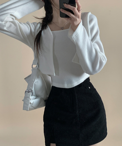 【SET】キャミソール ボレロガーディガン IVORY