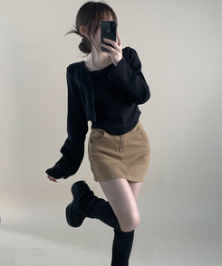 【SET】キャミソール ボレロガーディガン BLACK