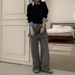 2ユーレイラップスカートパンツ GREY