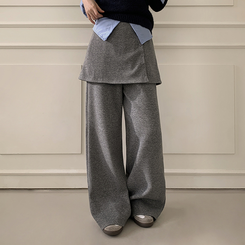 2ユーレイラップスカートパンツ GREY