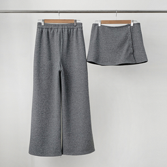 2ユーレイラップスカートパンツ