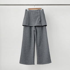 2ユーレイラップスカートパンツ