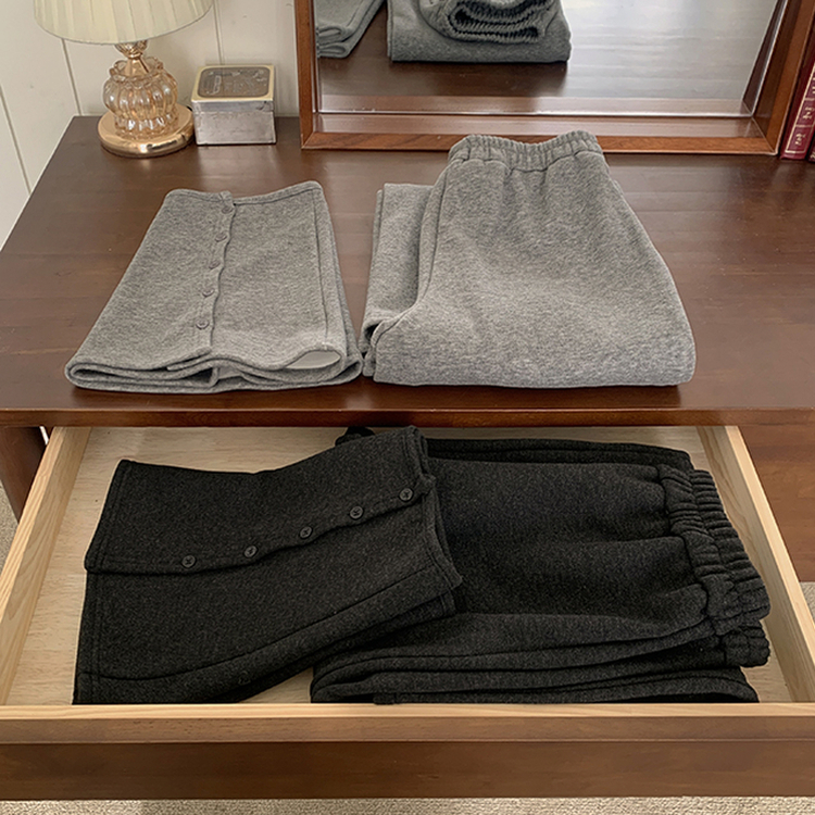 2ユーレイラップスカートパンツ