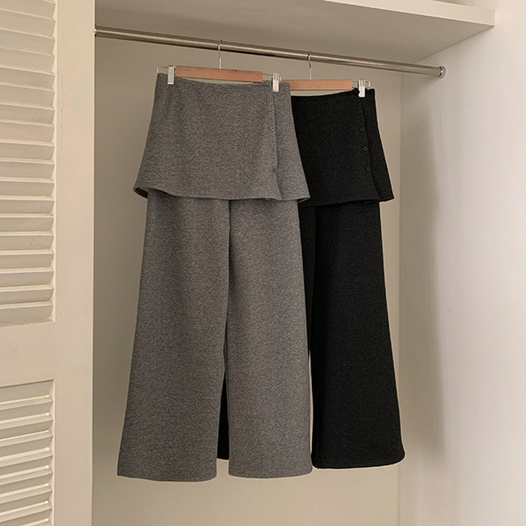 2ユーレイラップスカートパンツ