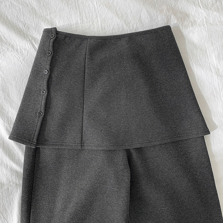 2ユーレイラップスカートパンツ