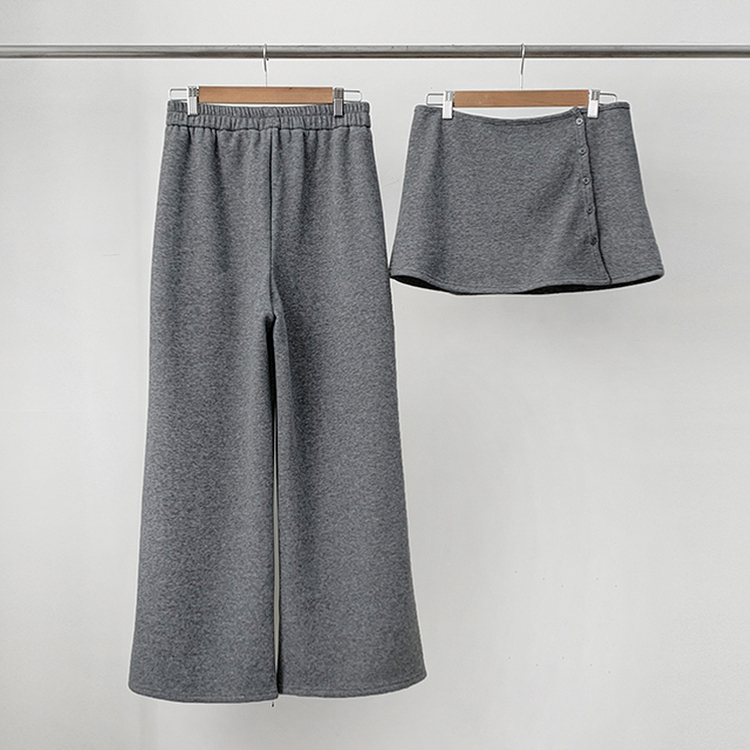 2ユーレイラップスカートパンツ