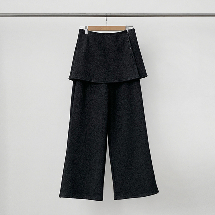 2ユーレイラップスカートパンツ