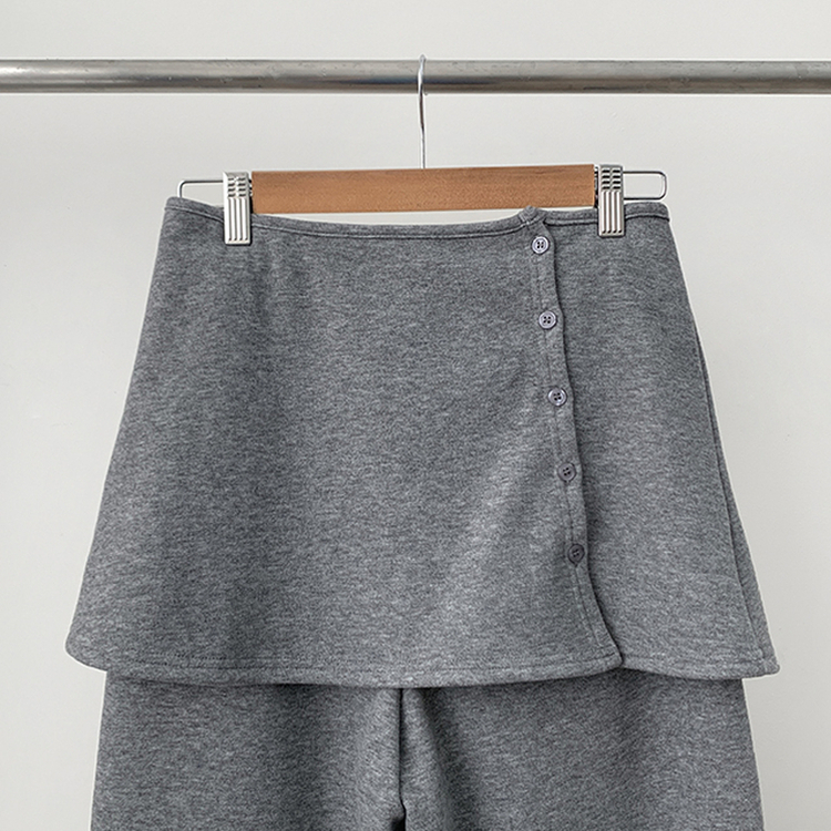 2ユーレイラップスカートパンツ