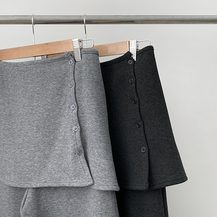 2ユーレイラップスカートパンツ