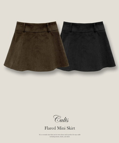 フレアミニスカート